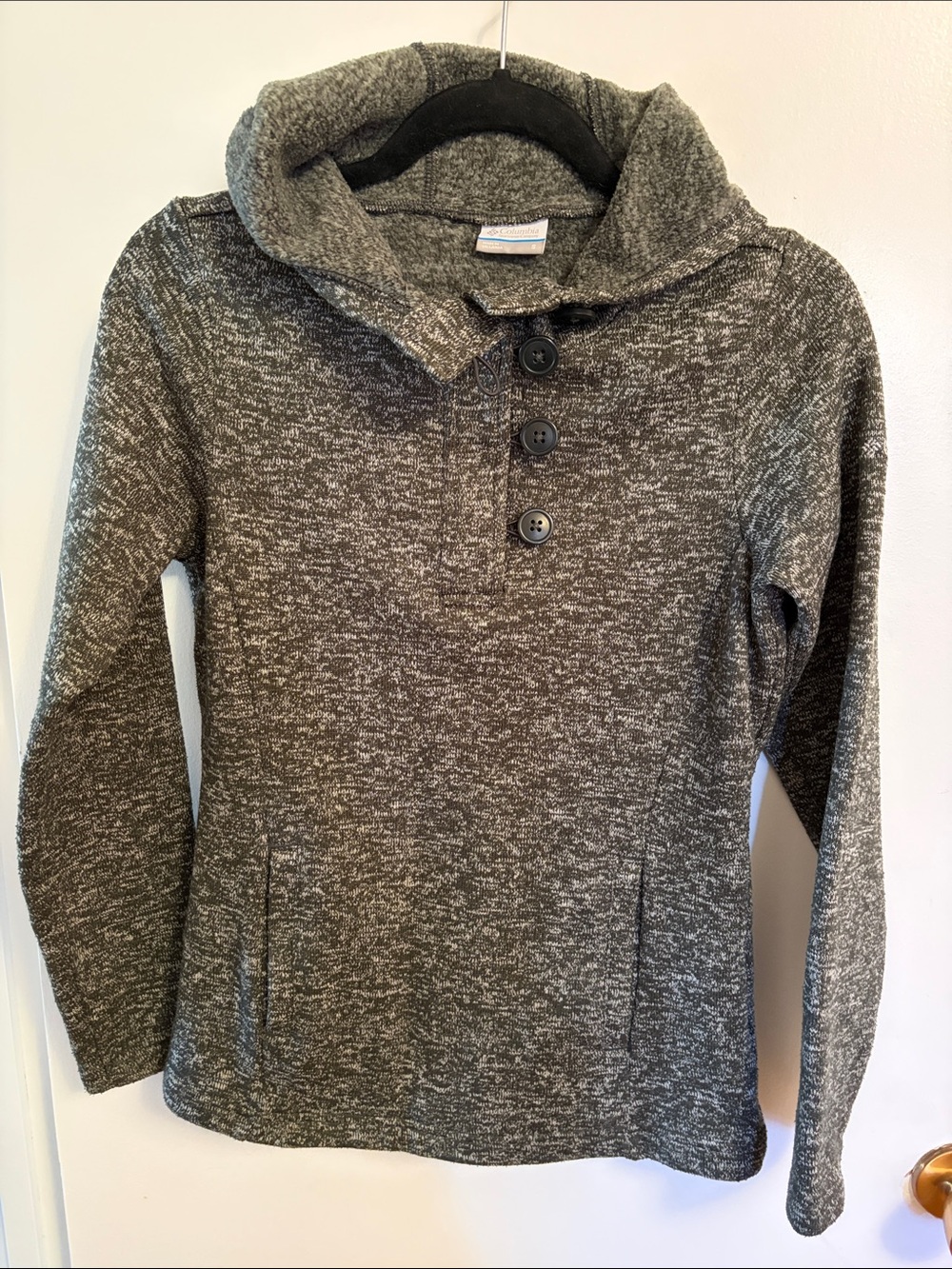 Columbia Darling Days pullover hoodie in heathered grey  size small